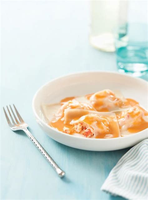 Raviolis De Homard Sauce Au Beurre Au Homard Ricardo