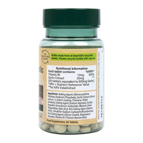 Shop Holland Barrett Enteric Coated Odourless Garlic