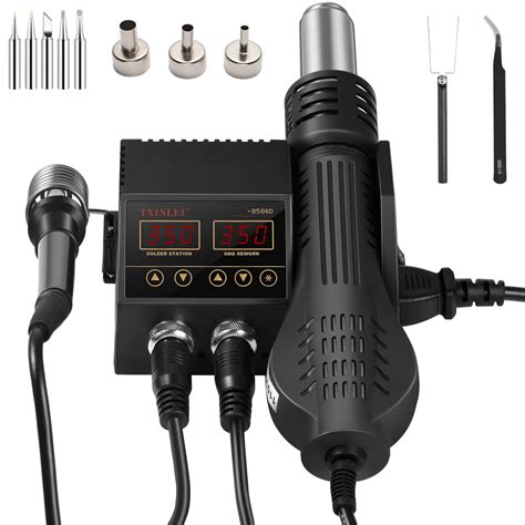 Mua 8586D 110V Soldering Station 2 In 1 Digital Display Rework Station SMD Hot Air Soldering