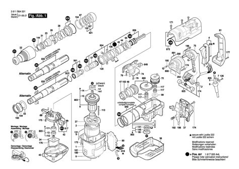 Hans Sauer Gmbh Ersatzteile Bosch Gbh Dce Bohrhammer