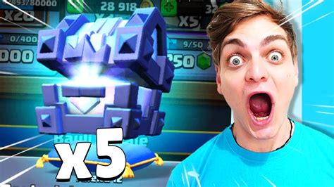 FORSE HO ESAGERATO MEGA CHEST OPENING CLASH ROYALE YouTube