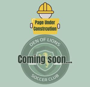 our history - Den of Lions Soccer Club