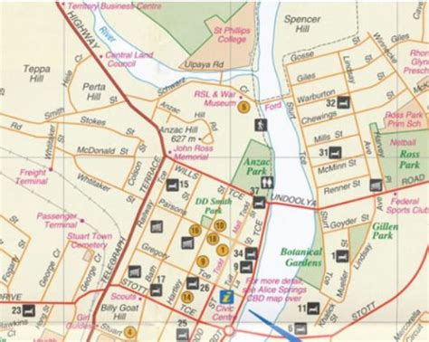 Alice Springs And Region Meridian Maps