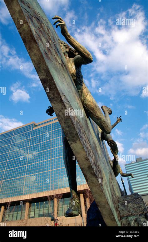 Usa Georgia Atlanta Centennial Olympic Park Tribute Sculpture Stock