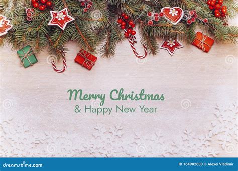 Christmas Postcard with Wood Background Stock Photo - Image of paper ...