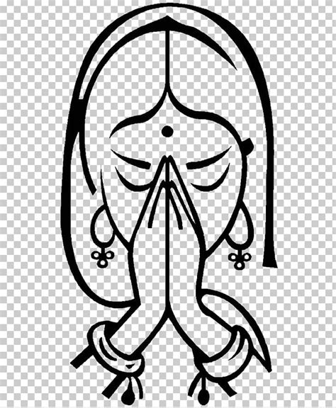 Namaste Symbol Om Yoga Greeting PNG, Clipart, Art, Artwork, Black, Black And White, Face Free ...