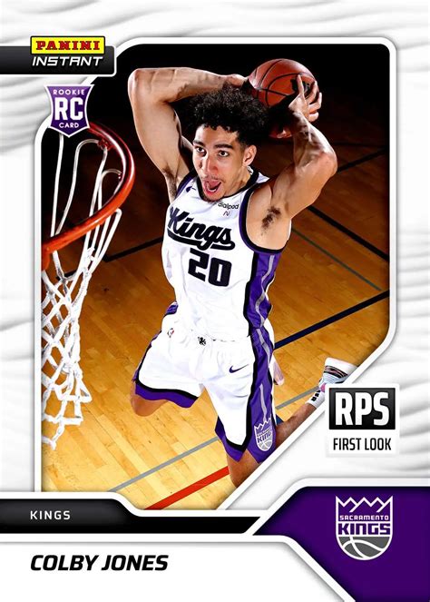 Nba 2023 24 Instant Rps First Look Basketball Single Card Colby Jones