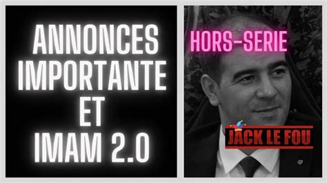 Hs Annonces Importante Et Imam Youtube