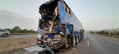 Chofer De Bus Interprovincial Fallece Tras Accidente En Panamericana