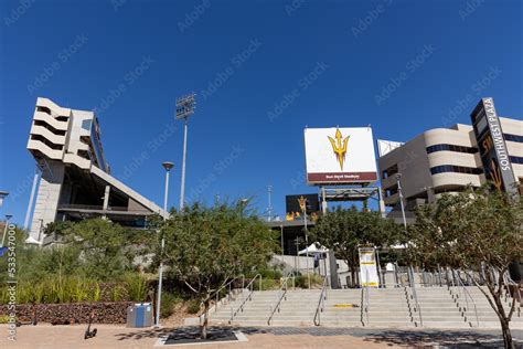 Sun Devil Stadium is an outdoor college football stadium, on the campus ...