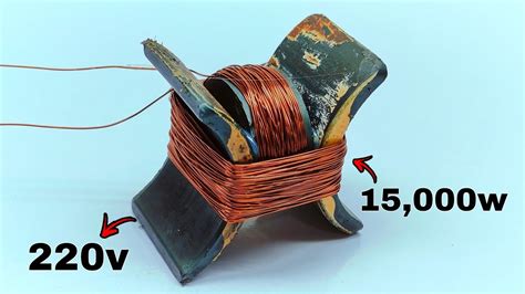 I Turn Permanent Magnet And Copper Wire Into 220v 15 000w Free Energy