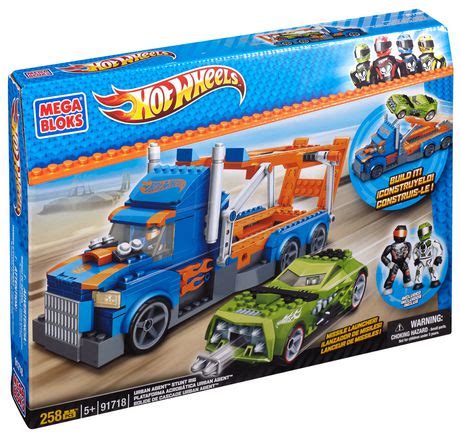MEGA BLOKS Hot Wheels Urban Agent Stunt Rig 91718 Walmart Canada