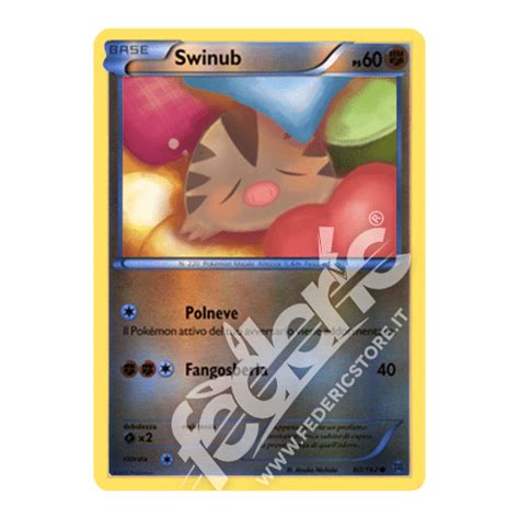 080 162 Swinub Comune Reverse IT MINT Federicstore