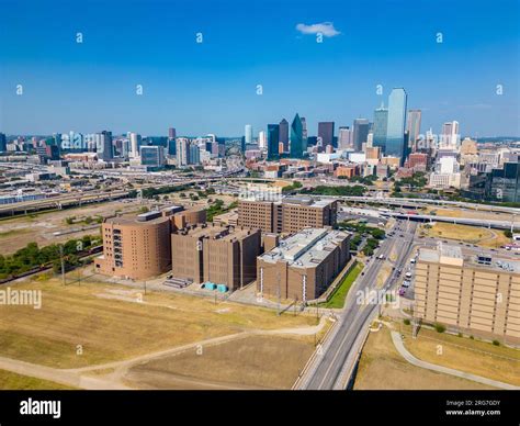 Aerial Photo North Tower Detention Facility Dallas Texas Jail Prison