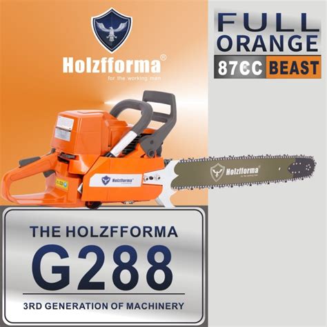 87cc Holzfforma G288 Gasoline Chainsaw