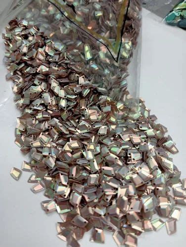 Square Golden Metallic Sequins Size 0 56 Mm At Rs 800 Kg In Mumbai