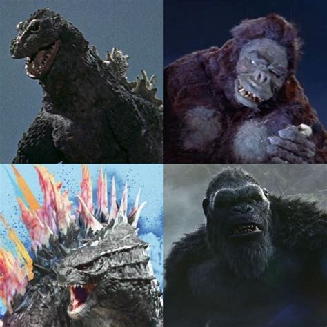 Godzilla X King Kong Evolution Godzilla Vs Kong Know Your Meme