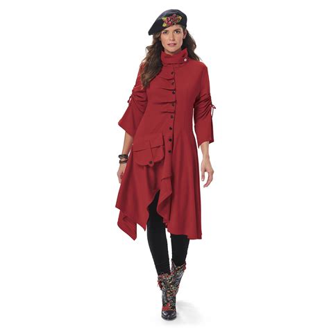 Garnet Jacket Dress Pyramid Collection Fashions That Express Fantasy