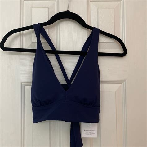 Athleta Swim Athleta Plunge Bikini Top Ac Poshmark