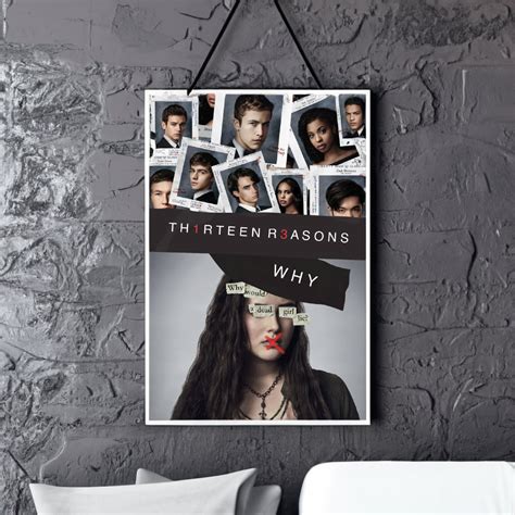 TV Series Poster 13 REASONS WHY - Etsy