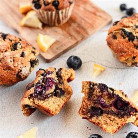 The Best Gluten Free Blueberry Muffins Recipe With A Touch Of Lemon