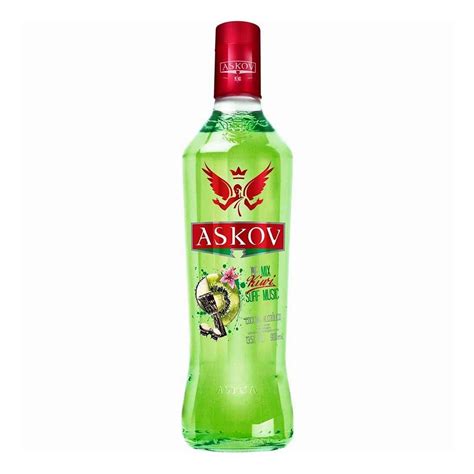 Vodka Askov Kiwi Ml Shopee Brasil