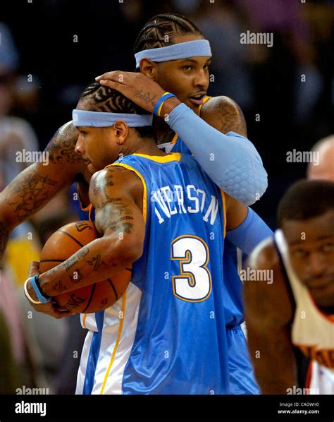 Allen iverson nuggets hi-res stock photography and images - Alamy