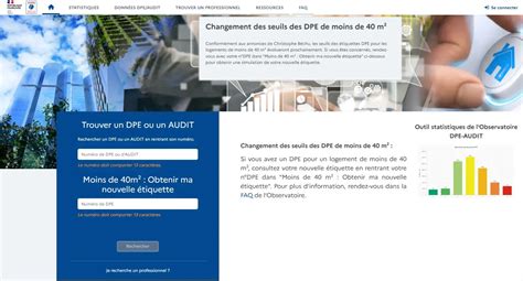 observatoire dpe de lademe guide dutilisation de loutil