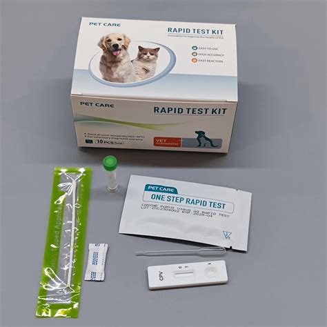 Rapid Test Kit Feline Canine Vet Diagnostic Fip Fcov Ehr Ccv Y Cdv Cpv