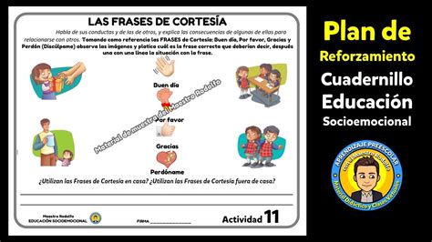 Actividad Frases De Cortes A Cuadernillo Educaci N Socioemocional