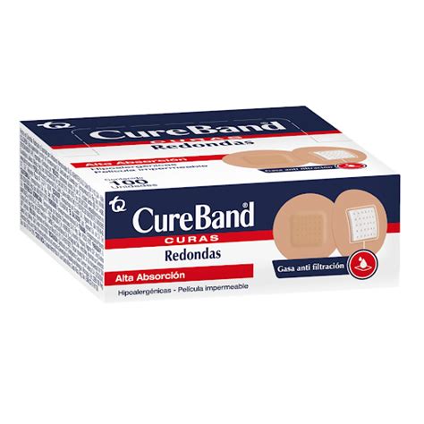 Cura Cure Band Medical Redondas X Und