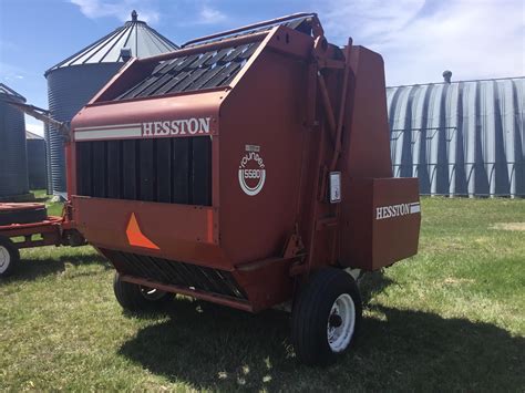 Hesston Round Baler Bigiron Auctions