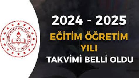 2024 2025 Eğitim ve Öğretim Yılı Çalışma Takvimi Kulp Halk Eğitimi