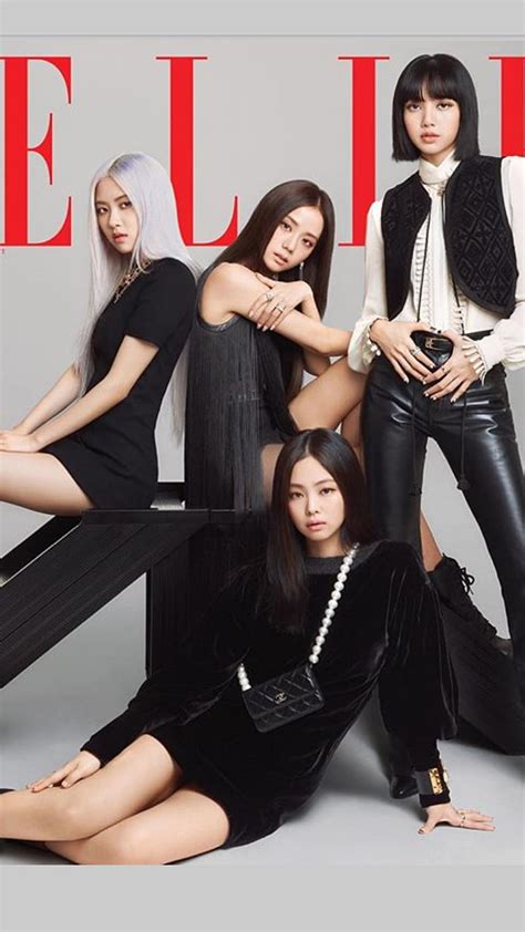 Blackpink Elle Jennie Jisoo Kpop Lisa Lovesick Girls Rose The