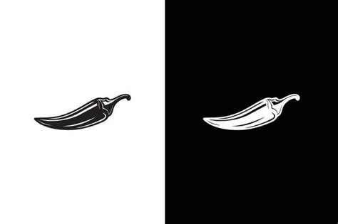 Chili Black And White Vector Art, Icons, and Graphics for Free Download