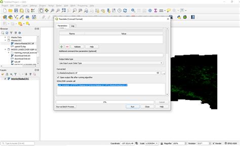 Exporting Single Band From Multiband Raster In QGIS Geographic