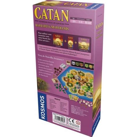 Catan Barbares Et Marchands Joueurs Extension Jeux De Soci T