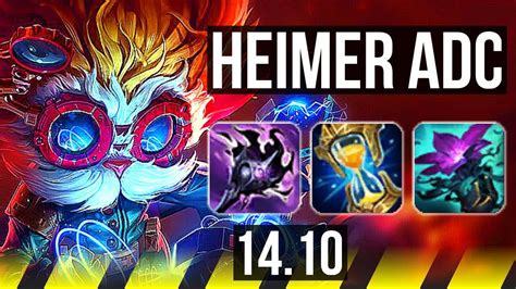 HEIMERDINGER Pyke Vs ZERI Karma ADC 9k Comeback 1400 Games