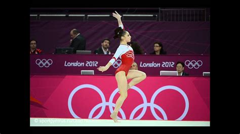 Aliya Mustafina Floor Music 2012 Olympics Official Youtube