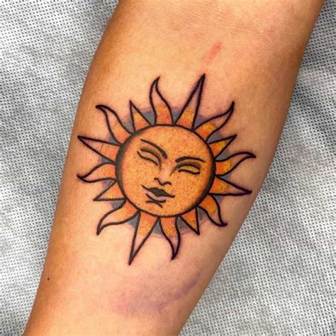 Top Best Simple Sun Tattoo Ideas Inspiration Guide