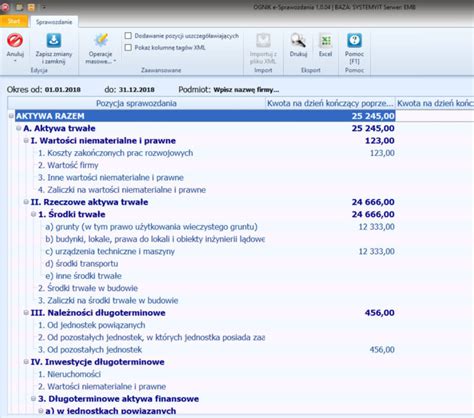 Programy E Sprawozda Finansowych Krs Systemyit Pl