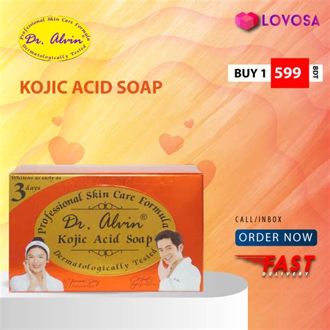 Dr Alvin Kojic Acid Soap Lovosa