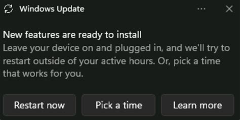 Turn Off Auto Restart Notifications For Windows Update In Windows 11