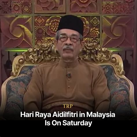 The Rakyat Post On Twitter Hari Raya Aidilfitri In Malaysia Will Be