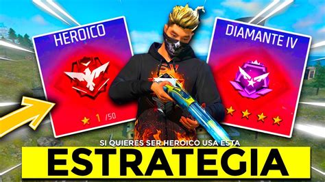 NUEVA FORMA DE SUBIR DE RANGO EN DUELO CLASIFICATORIA FREE FIRE