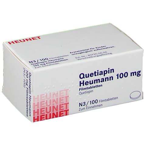 Quetiapin Heumann Mg St Mit Dem E Rezept Kaufen Shop Apotheke