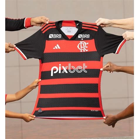 Nova Flamengo Home Camisa De Time Futebol Patrocinador Patch