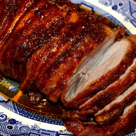 Bacon Wrapped Maple Glazed Pork Loin Recipe