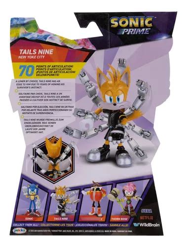 Sonic Prime Figura De Acci N Articulada De Pulgadas Tails En Venta En