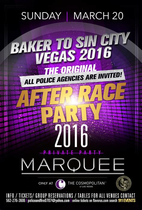 BAKER 2 SIN CITY LAS VEGAS WEEKEND Tickets 03/20/16